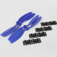 Set Două Perechi CW/CCW Elice 8045 - Albastru