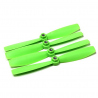 Set Două Perechi CW/CCW Elice Diatone Self Tightening din Policarbonat Bull Nose 6045 - Verde