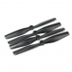 Set Două Perechi CW/CCW Elice Diatone Bull Nose Polycarbonate 6040 - Negru