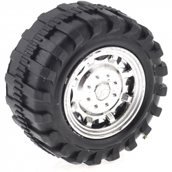 52 mm Wheel with Plastic for 2.5 mm Shaft
