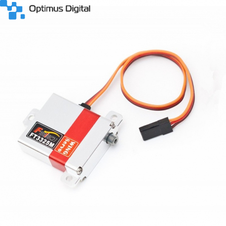Mini Servomotor Wing FT3325M cu Carcasă Metalică