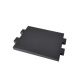 Plate for Side Mounting on the 4 Motors Robot Kit (Black)