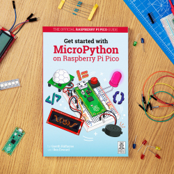 "Get started with MicroPython on Raspberry Pi Pico" Book