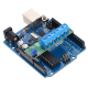 Shield cu driver de motor dual A4990 pentru Arduino