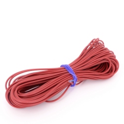1 mm Red Wire, 100 m Roll