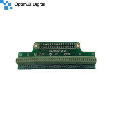 Shield cu conectori cu Șurub pentru pini I/O compatibil cu RPi 3 / Zero