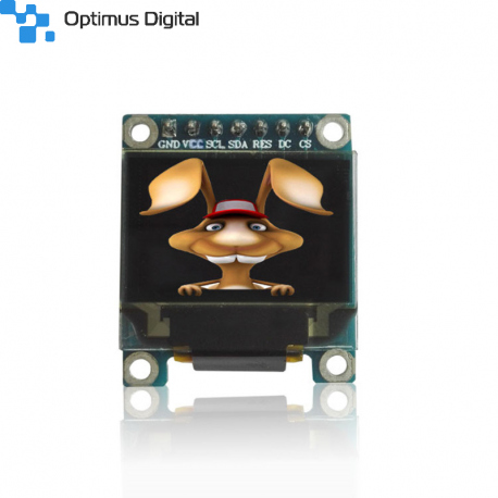 Modul OLED 96x64 cu Paletă Completă de Culori cu Controller SSD1331