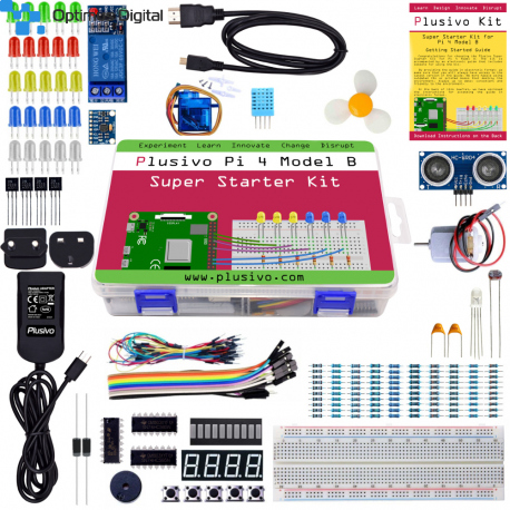 Plusivo Pi 4 Kit (without Board and without Card)