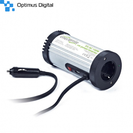 Invertor 12 V, 150 W pentru Mașină
