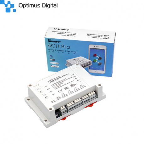 Intrerupator Wireless cu 4 Canale