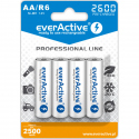 4 Battery Ni-MH R6 / AA 2600 mAh   EverActive  Pack