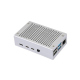 Carcasă Metalică Argintie cu Ventilator pentru Raspberry Pi 4