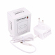 Alimentator Alb de 5 V, 3 A pentru Raspberry Pi 4 Model B, EU