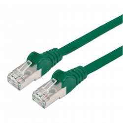 Cablu CAT6A SSTP 1 m Verde