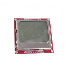 Modul LCD cu Controller PCD8544 Roșu (LCD Compatibil cu 5110)