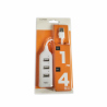 4 Port White USB Hub