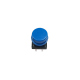 Blue Round Button with Cover