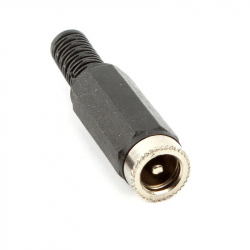 Conector DC Jack mama 2.1 mm x 5.5 mm