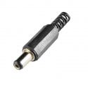 DC Jack Connector Male 2.1mm x 5.5mm