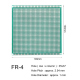 Placa PCB pentru prototipare 10x10cm pas de 2.54 mm