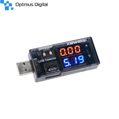 USB Current Voltage Ammeter Tester