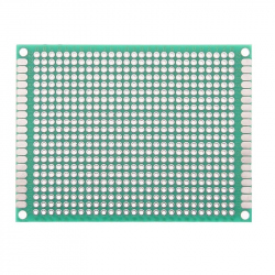 Placa PCB pentru prototipare 6x8cm pas de 2.54 mm