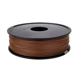 1.75 mm, 1 kg PLA Filament for 3D Printer - Brown