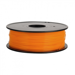 Filament pentru Imprimanta 3D 1.75 mm PLA 1 kg - Portocaliu Fluorescent