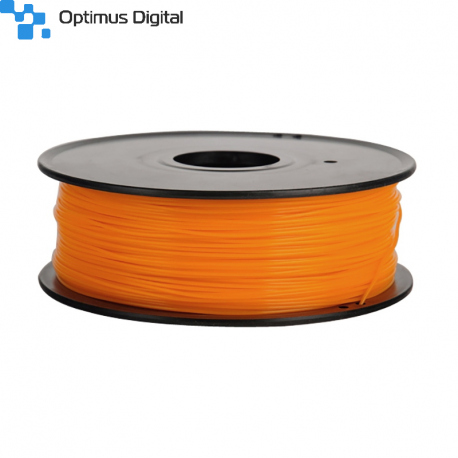 1.75 mm, 1 kg PLA Filament for 3D Printer - Fluorescent Orange