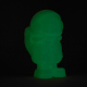 1.75 mm, 1 kg Glow in the Dark PLA Filament for 3D Printer - Green