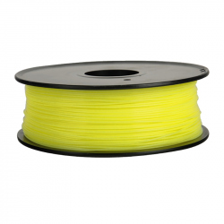 1.75 mm, 1 kg PLA Filament for 3D Printer - Fluorescent Yellow