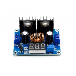 DC 4-40V 8A Voltage Regulator Module Digital PWM Adjustabl DC-DC Step Down Voltage Regulator DC