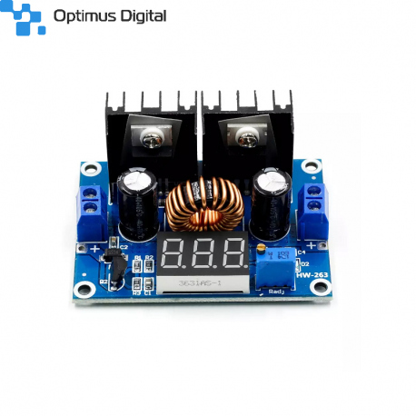 DC 4-40V 8A Voltage Regulator Module Digital PWM Adjustabl DC-DC Step Down Voltage Regulator DC