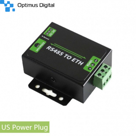 RS485 to Ethernet Converter (EU plug)