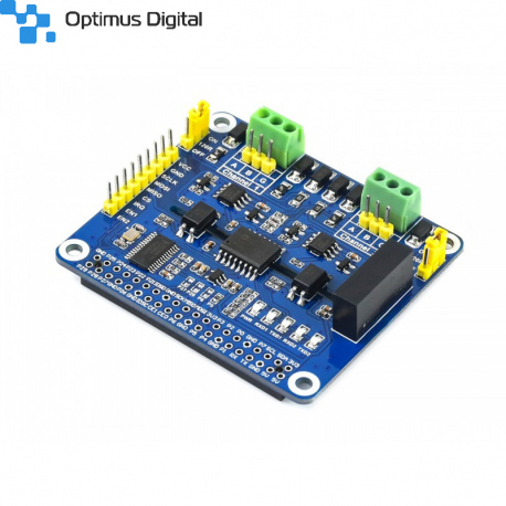 Modul de Expansiune RS485 HAT cu 2 Canale pentru Raspberry Pi