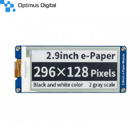 296x128, 2.9inch E-Ink display module