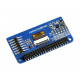 128×32, 2.23inch OLED display HAT for Raspberry Pi