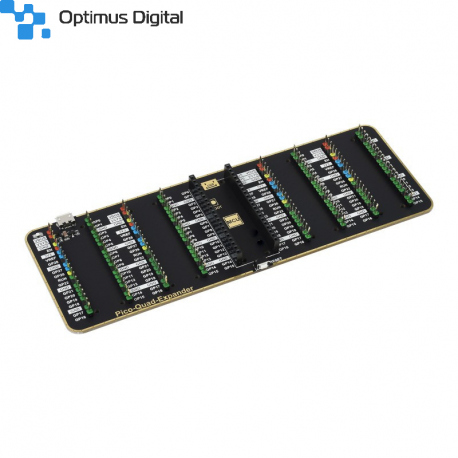 Placa de Expansiune Quad GPIO pentru Raspberry Pi Pico