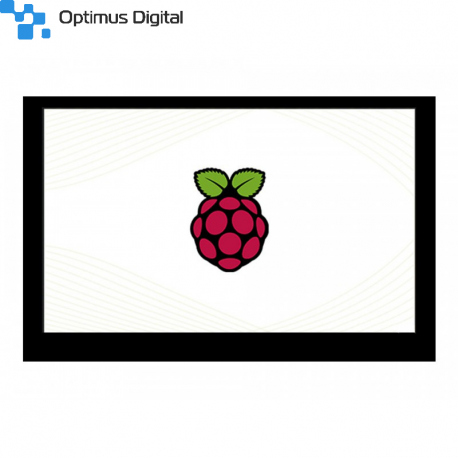 Display Capacitiv cu Touchscreen, Interfata DSI 5'' 800x480 pentru Raspberry Pi