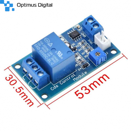 Modul releu cu fotorezistor XH-M131 DC 5V