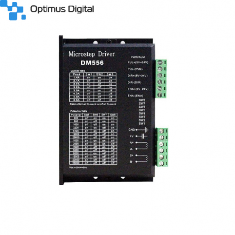 Driver digital de motoare pas cu pas DM556 pentru control CNC