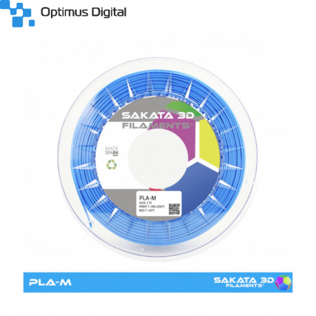 Filament Mat Sakata 3D PLA-M - Albastru 1.75 mm 1 Kg