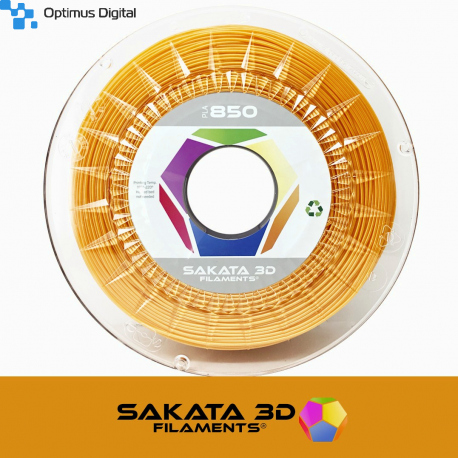 Filament Sakata 3D PLA Ingeo 3D850 - Silk Sunset (Galben Inchis) 1.75 mm 1 Kg