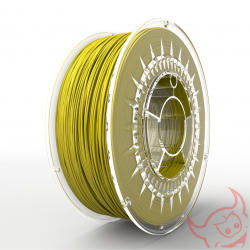 Filament Devil Design pentru Imprimanta 3D 1.75 mm TPU 1 kg - Galben Luminos