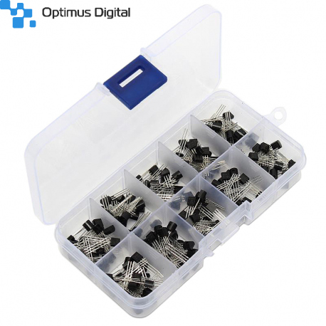 TO-92 Transistor Kit (10 Kinds, 200 pcs)