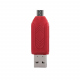 Cititor de carduri SD cu USB și Micro USB - Albastru