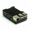 Heatsink Case for Raspberry Pi 3 (Black Color, without Fan)
