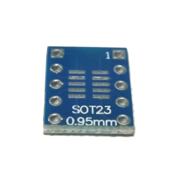 PCB Adaptor SOT23, MSOP10 și umax către DIP