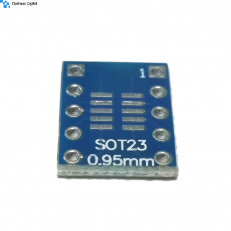 SOT23, MSOP10 and umax to DIP PCB Adapter