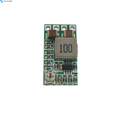 Adjustable Micro DC-DC Step Down Converter Module (4.5 -  24 V Input, 0.8 - 17 V Output)